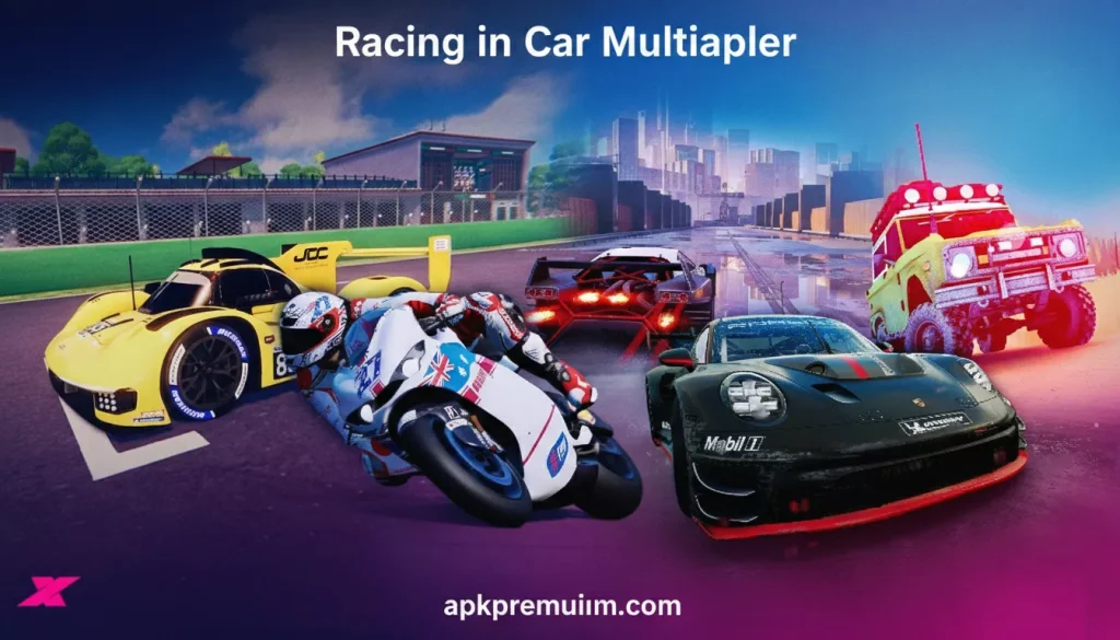 Racing In Car Multiplayer apkpremuim.com