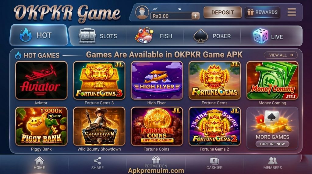 OK PKR Game Apkpremuim.com